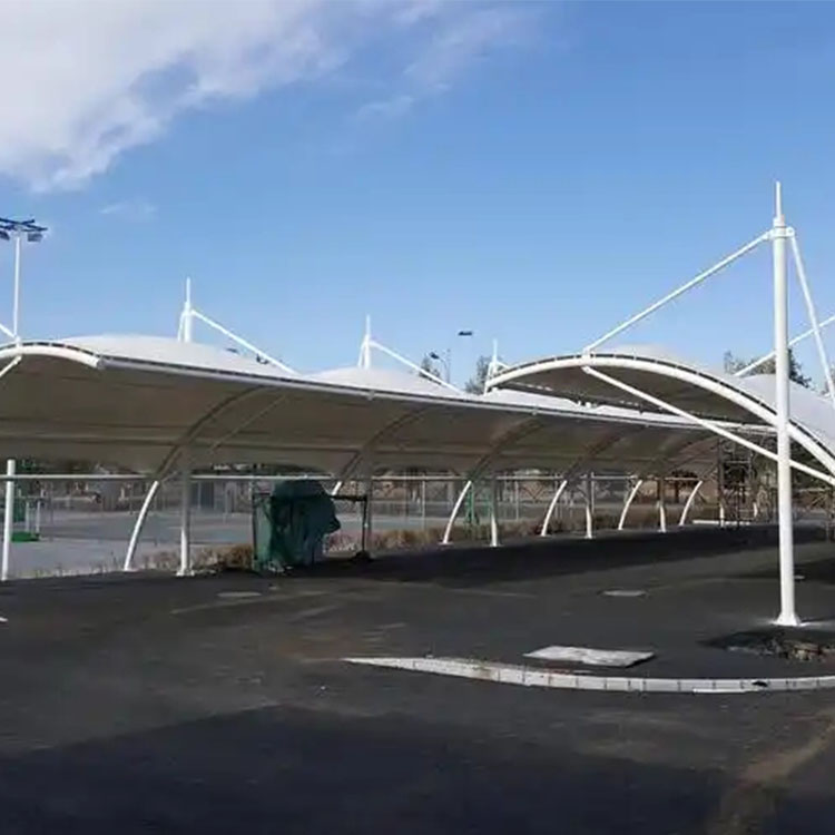 温泉县膜结构电动车棚
