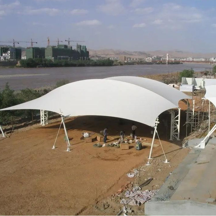 温泉县膜结构汽车棚